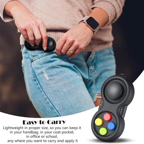 Miniatura 4 de Skylety 6 piezas Control antiestrés Cam Control remoto de juego portátil mini Control antiestrés para aliviar la ansiedad Reductor de estrés