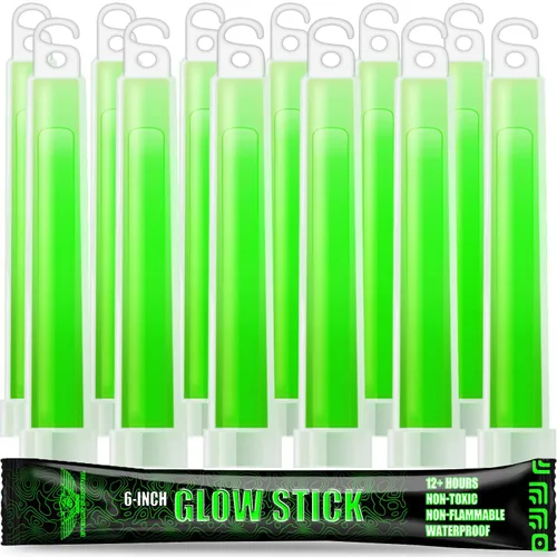 Everlit, bastones de emergencia de supervivencia, palillos de luz de 6 pulgadas para kit de primeros auxilios, kit de supervivencia, camping,