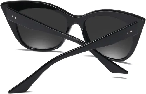 Miniatura 4 de CYLEN Cateye - Lentes de sol para mujer, protección UV 400, lentes de sol polarizados