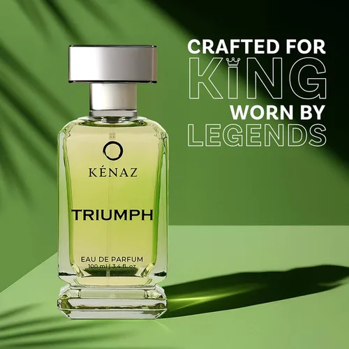 Miniatura 5 de KENAZ AROMATIC ARTISTRY TRIUMPH Fragancia Hombre Perfume para Hombre Nota superior de cedro Paquete de 3.4 fl oz 3.4 onzas Fragancia
