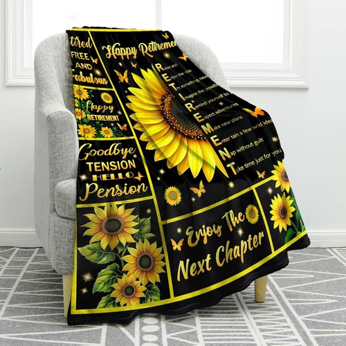 Miniatura 11 de Jekeno Regalos de girasol para mujeres, mamá, manta personalizada con girasol, manta personalizada con nombre, manta de franela personalizada