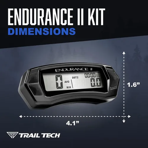 Miniatura 5 de Trail Tech Kit de velocímetro digital Endurance II 202-118