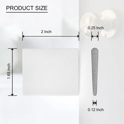 Miniatura 2 de Sello de esquina para puerta exterior, sello de marco de puerta, tapón de cuña con adhesivo, paquete de 16, color blanco, 16 blanco