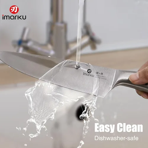 Miniatura 6 de imarku® Juego de Cuchillos, Acero Inoxidable HC Japonés, Juego de Cuchillos de Cocina de 15 Piezas con Bloque con Afilador Integrado, Juego