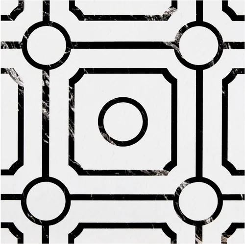 Miniatura 26 de Azulejo de vinilo autoadhesivo retro de 12 x 12 pulgadas, Affinity, 10 azulejos/10 pies cuadrados.