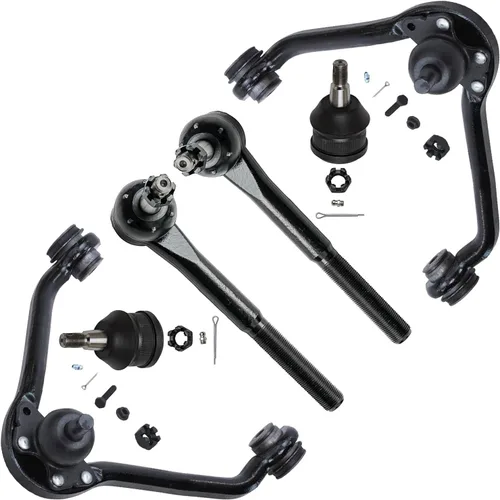 Miniatura 122 de Detroit Axle - Kit de brazos de control de extremo delantero 4WD para Ford 04-08 F-150, 06-08 Lincoln Mark LT, 4 extremos de barra de acoplamiento