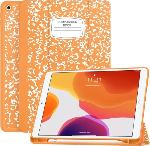 Miniatura 31 de Soke - Funda para iPad de 9ª generación 2021/8ª generación 2020/7ª generación 2019 con soporte para lápices - Funda de protección premium a prueba