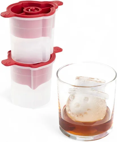 Miniatura 11 de Tovolo Molde de Hielo para Perro Forma de Esfera Hielo en Forma de Perro Moldes de Hielo Esférico Juego de 2 Regalo Festivo para Navidad Relleno
