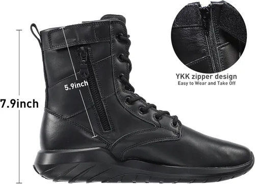 Miniatura 3 de Soulsfeng Tactical Boots for Men and Women Lightweight Sneaker Boots Work Hiking Military Booties