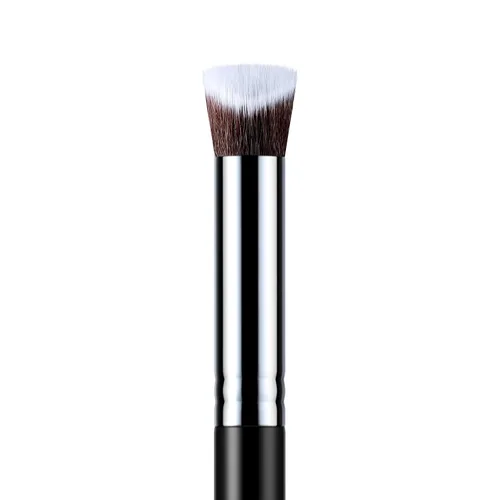 Miniatura 12 de EIGSHOW - Brocha de base plana, brocha de maquillaje para líquidos, crema, máscara, mezcla sin rayas, vegano y libre de crueldad (F615)