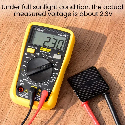 Miniatura 2 de 10 unids Mini células solares monocristalinas Kit de sistema solar 1.969 in X 50mm/1.96" X 1.96" 2V 160MA para paneles solares de carga DIY