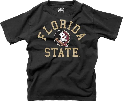 Miniatura 30 de Wes and Willy Camiseta de algodón orgánico de manga corta para niños de la NCAA rutgers scarlet knights rojo