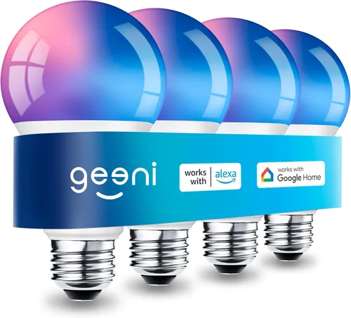Miniatura 11 de Geeni Prisma Plus - Bombilla inteligente, 800 LED regulables que cambian de color, blanco sintonizable, funciona con Alexa y Google Home, control