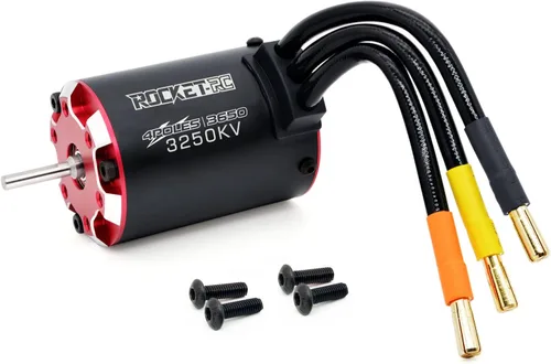 Miniatura 10 de Surpass Hobby 3650 4350kv Motor sin escobillas, motor supersónico sin escobillas 3660 Potencia de salida estable Resistente a altas temperaturas