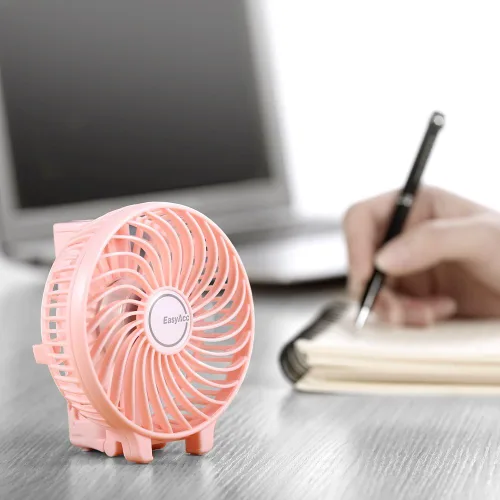 Miniatura 3 de EasyAcc Mini ventilador de mano, ventilador de enfriamiento personal plegable ventilador de escritorio USB ventilador de mesa pequeño portátil