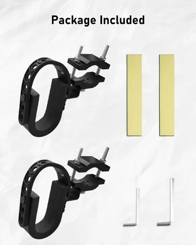 Miniatura 7 de Belinous Soporte para Armas UTV, Rack para Armas UTV Rack para Arco Soporte para Pala se Ajusta a Barras de Rollo de 1.75"- 2" Compatible