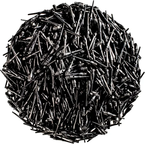 Miniatura 6 de Viper Dart accesorio suave para punta de dardos Tufflex III 2BA, en paquete de 100 y 1000 unidades Negro