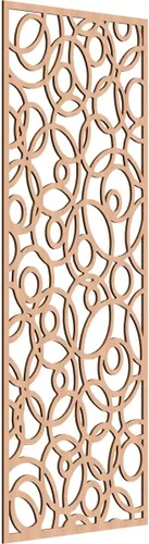 Miniatura 71 de Latrobe Paneles de pared decorativos de madera con calado, 9 3/8 pulgadas de ancho x 24 3/8 pulgadas de alto x 3/8 de alto, roble rojo rojo (Red Oak)