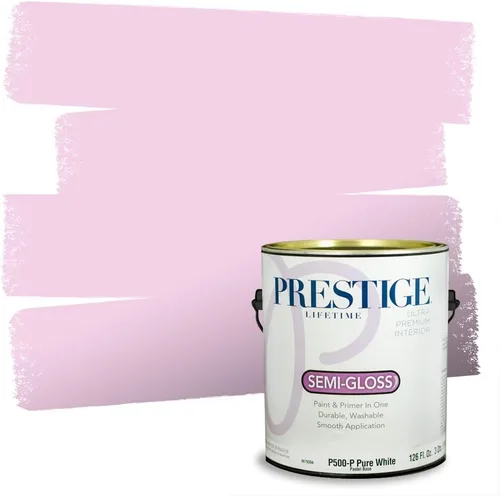 Miniatura 99 de Prestige Paints - Pintura exterior e imprimación en uno, 1 galón, plano, E500-P-A011GP