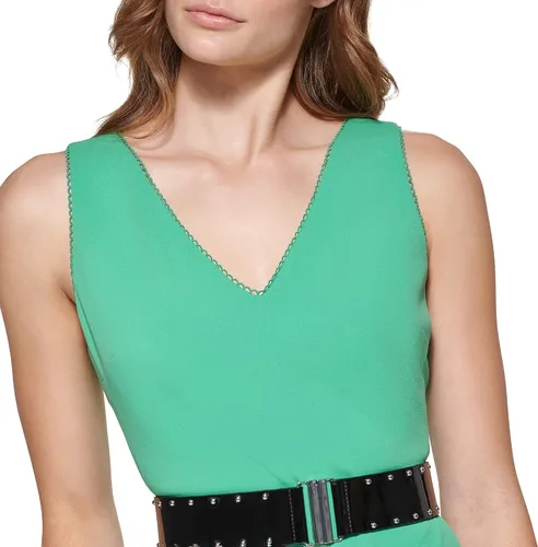 Miniatura 2 de Karl Lagerfeld Paris Vestido tubo de crepe para mujer