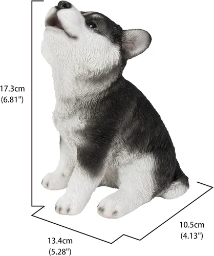 Miniatura 5 de Husky Siberiano Cachorro Aullando