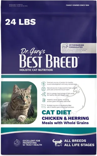 Miniatura 11 de Best Breed Dieta para gatos fabricada en Estados Unidos [alimento seco natural para gatos para todas las edades] – 4 libras.