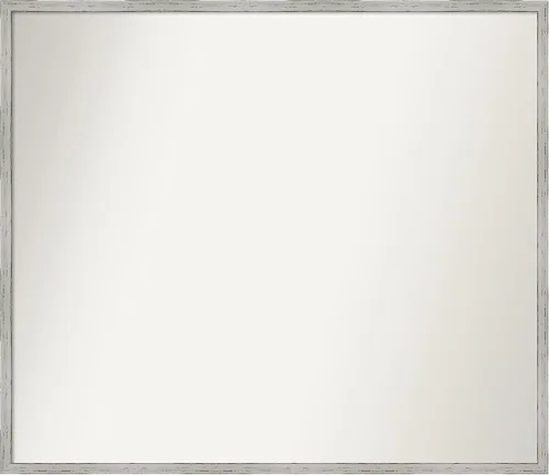 Miniatura 1074 de Amanti Art Espejo de baño blanco para sobre el fregadero, 32 x 45 pulgadas, espejo de tocador rectangular blanco esbelto, marco de madera moderno