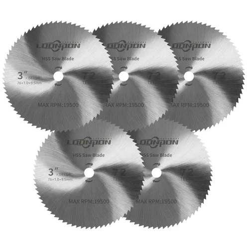 Miniatura 11 de Hoja de sierra circular con punta de carburo de 10 pulgadas y 40 dientes para cortar madera dura y blanda con eje de 1 pulgada
