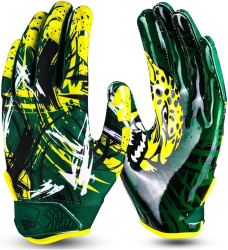 Miniatura 8 de Guantes de fútbol de la serie Cheetah Rapid Strike Series, libera velocidad, agarre supremo, rendimiento duradero para adultos, niños y jóvenes