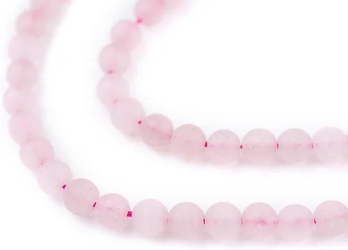 Miniatura 84 de The Bead Chest Cuentas de Jade Blanco Mate Redondas (8mm): Piedra Preciosa Orgánica Redonda Esférica de Energía con Poder de Sanación para Hacer