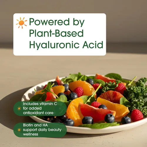 Miniatura 6 de NatureBell Suplementos de ácido hialurónico, 250mg de ácido hialurónico con 25mg de vitamina C por porción, 200 cápsulas, apoya la hidratación