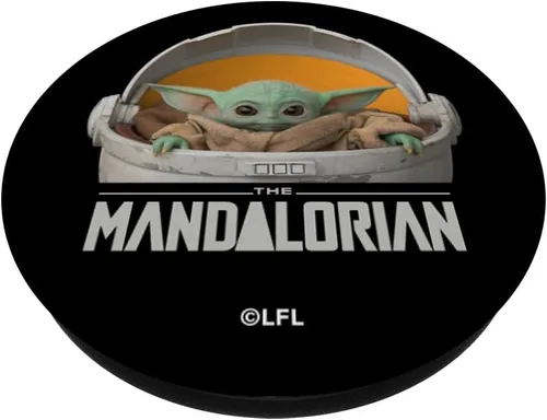 Miniatura 2 de Star Wars The Mandalorian The Child Flotante Pod PopSockets PopGrip: Agarre intercambiable para teléfonos y tabletas