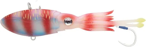 Miniatura 31 de Nomad Design Señuelo de pesca vibratorio patentado original de Squidtrex – Señuelo de plástico suave TPE con aroma añadido para agua salada con Cali