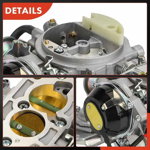 Miniatura 7 de A-Premium Carburador de 2 barriles compatible con motor Nissan 720 pickup 1983-1986 2.4L Z24, Pathfinder 1987-1988, Bluebird 1984, Datsun 1985