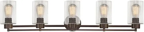 Miniatura 2 de Vidrio Sembrado Baño Luz Bronce 5 Lt