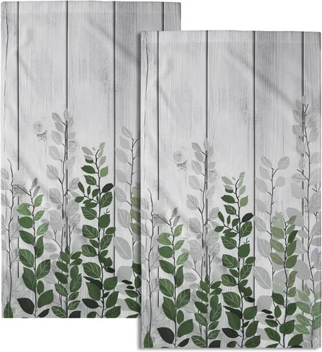Miniatura 58 de Giwawa Juego de 2 toallas de mano con diseño floral de cerezo, suaves y absorbentes, para baño, cocina, hotel, spa, decoración Flor de cerezo rosa