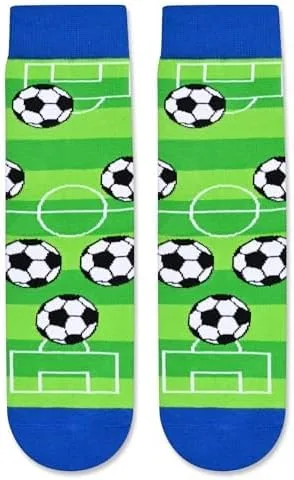 Miniatura 3 de HAPPYPOP Kids Socks Funny Crazy Silly Socks Boys Girls Baseball Basketball Soccer Hockey Socks, Tween Preteen Gifts