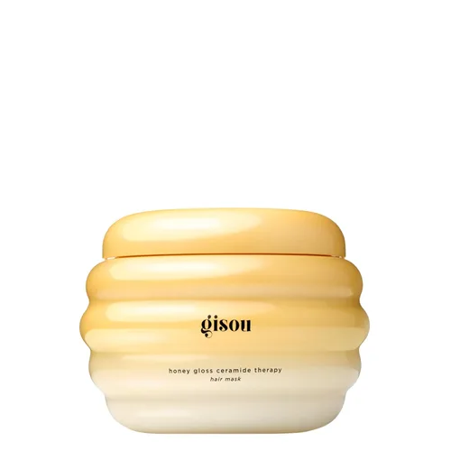 Miniatura 11 de Gisou Honey Gloss Ceramide Therapy Mascarilla para el cabello – Reparación profunda e hidratación con miel Mirsalehi, ceramidas y ácido hialurónico