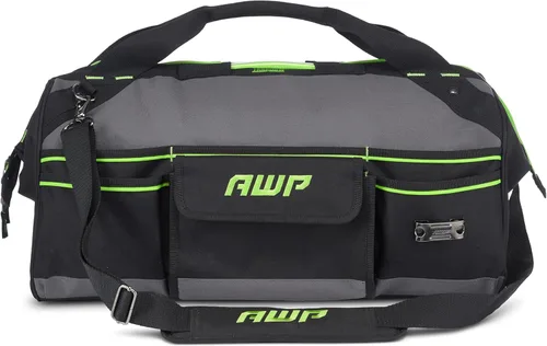 Miniatura 10 de Bolsas de herramientas AWP, bolsa de herramientas premium, negra, bolsa de herramientas duradera, para profesionales y contratistas