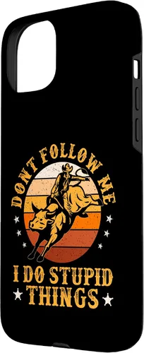 Miniatura 20 de Carcasa vintage para iPhone XS Max Don't Follow Me I Do Stupid Things