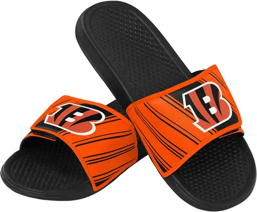 Miniatura 6 de FOCO mens NFL Team Logo Legacy Sport Slide Sandals