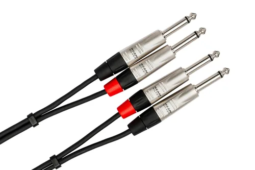 Miniatura 2 de Hosa HRR-003 Pro Interconexión desequilibrada, REAN RCA a la misma, 3 pies