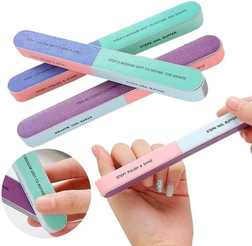Miniatura 2 de Herramienta profesional todo en uno para limar y pulir, herramienta de manicura y pedicura y lima de uñas para el cuidado de uñas, 1 pieza