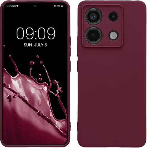Miniatura 64 de kwmobile Funda compatible con Xiaomi Redmi Note 11 / Note 11S - Funda protectora de silicona TPU suave y delgada - Azul Báltico