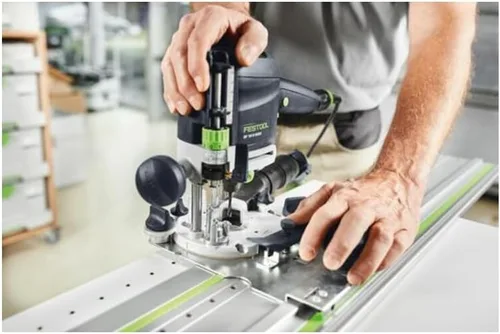 Miniatura 4 de Festool FS1400/2-LR32-55"(55.118 in)Carril de guía con agujeros para perforación. Modelo-496939