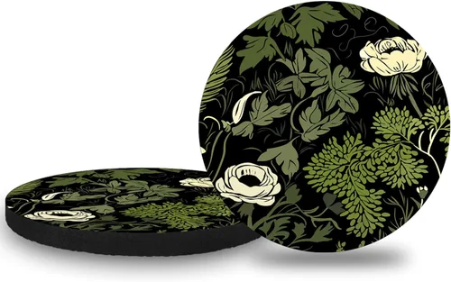 Miniatura 11 de Portavasos para automóvil, paquete de 2 – Posavasos universales antideslizantes de 2.75 pulgadas, posavasos de goma para automóvil, accesorios