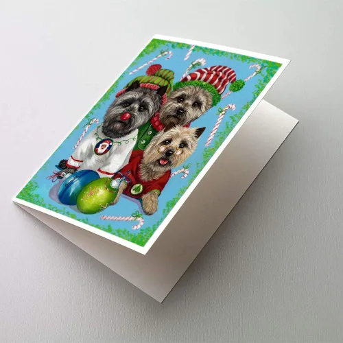 Miniatura 167 de Caroline's Treasures PPP3013GCA7P - Tarjetas de felicitación y sobres para mascotas de Basset Hound Teacher, paquete de 8 tarjetas en blanco