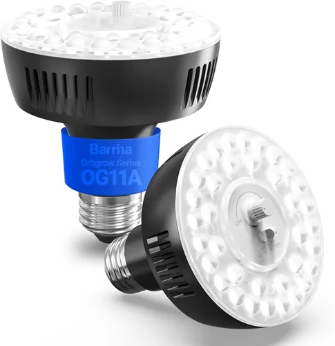 Miniatura 18 de Barrina Orbgrow OG11A - Bombillas de cultivo para plantas de interior, atenuación y sincronización integradas, 4000K 11W (equivalente a 100 W)