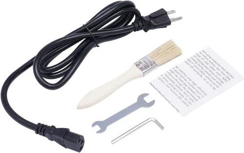 Miniatura 8 de Molino eléctrico de grano molino de cebada, 110 V, 40 W, 75 RPM, trituradora de malta, molino de granos, molino de grano para el hogar, molino