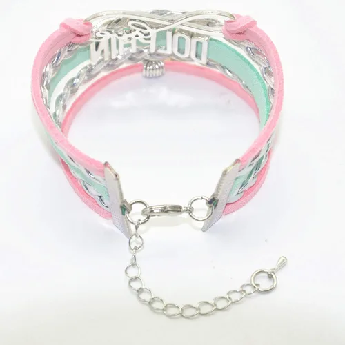 Miniatura 4 de Pulsera de delfín Infinity Love Cute Dolphin Jewelry Dolphin Regalos para mujeres, niñas, hombres, niños, amantes de delfines regalos